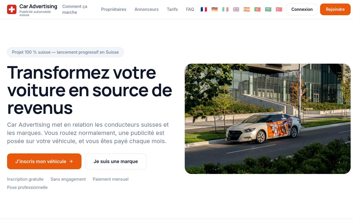 Aperçu — Car Advertising