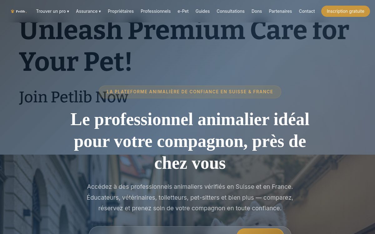 Aperçu — Petlib