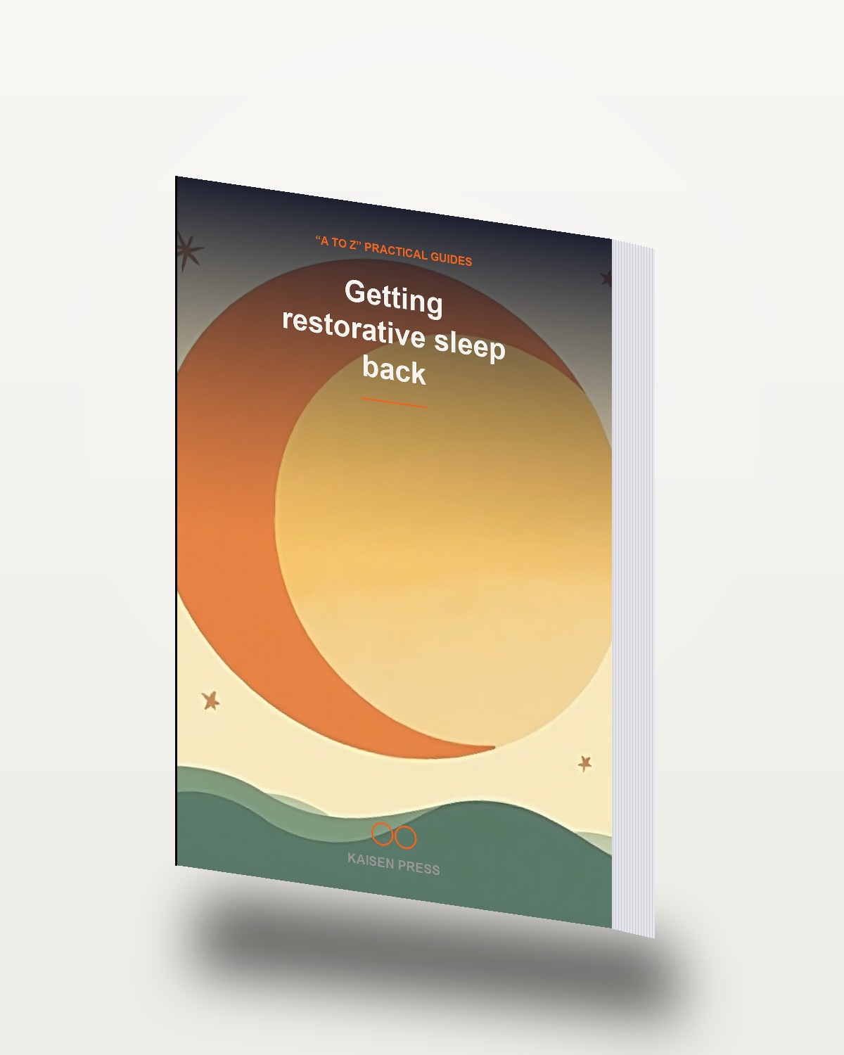 Getting restorative sleep back